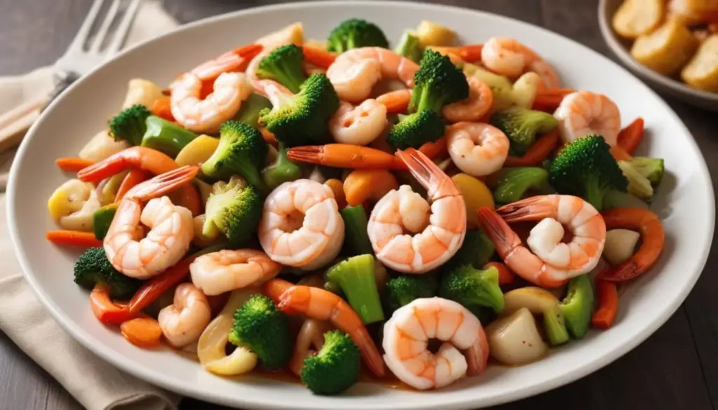 Shrimp Stir-Fry with Mixed Vegetables