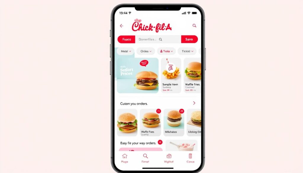 Chick-fil-A's mobile app