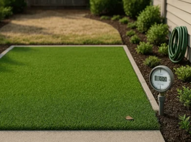 How Artificial Turf Saves Up to 55 Gallons of Water